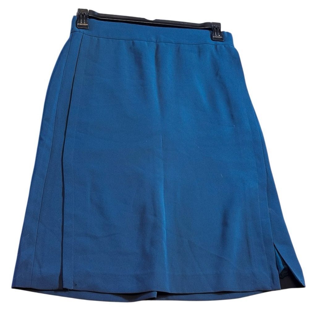Club Monaco Blue A-Line Knee-Length Skirt Size Medium 📦